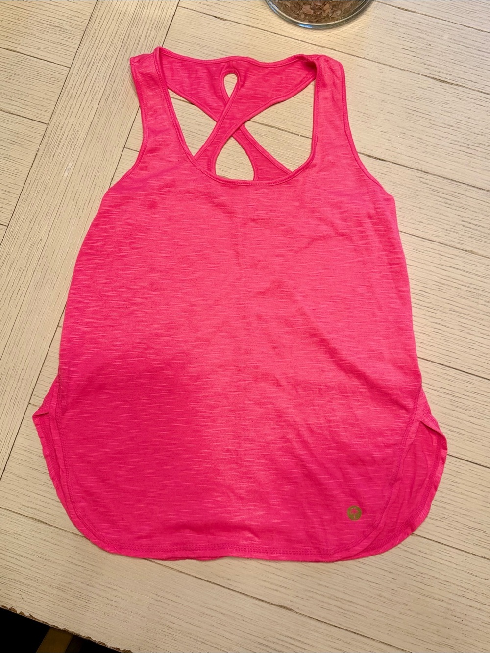 Lilly Pulitzer XS luxletic corrina tank top - samba pink | GUC